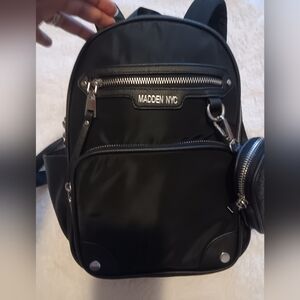 Black Backpack for Women, Madden Nyc,like New